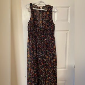 Forever 21 Floral Print Maxi Dress
